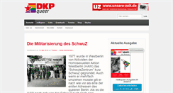 Desktop Screenshot of dkp-queer.de